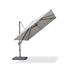 Arlmont & Co. Robinn 120" Square Cantilever Umbrella in Gray | 100.32 H x 120 W x 120 D in | Wayfair 209172C2E2454A9D8A1700737691EE9C