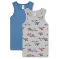 Sanetta - Kid's Boys Modern Classic Doppelpack Shirt - T-Shirt Gr 116 grau