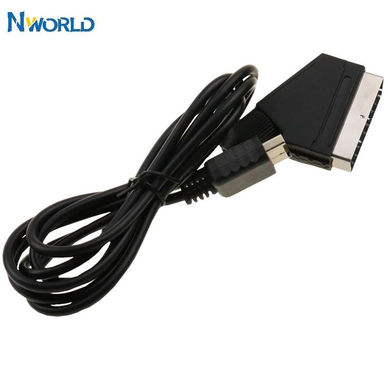 Câble Scart RGB pour Sony Playstation PS1 PS2 PS3, câble AV de remplacement pour console, 1,8 m (6 pieds), PAL NTSC, accessoire de console