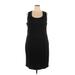 Torrid Casual Dress - Sheath: Black Solid Dresses - Women's Size 2X Plus