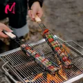 Mir à griller portable en acier inoxydable pour BBQ antiadhésif gril maille pour viande