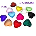 Crystal Smooth Coussins Love PmotEarrings Suncatcher Lamp Glass Facface Beads AB Chandelier DIY