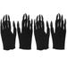 NUOLUX 2 Pairs Halloween Fingernails Gloves Scray Ghost Nail Gloves for Party