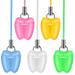 FRCOLOR 5Pcs Tooth Saver Necklaces Tooth Holders Case Box Portable Tooth Container for Kids Children Girls Boys