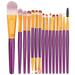 Sold 99+ 15 Pcs Makeup Brush Set Tools Make-up Toiletry Kit Wool Make Up Brush Set for Women Girls Birthday Gifts