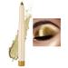 Melotizhi Eye Shadow Stick Makeup Palette Highlighter Eye Liner Applicator Pencil Cream Glitter Shimmer Waterproof Eyeshadow Lying Pen Dual Use Can Be Cut Eyeliner Stick