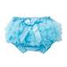 Fimkaul Girls Shorts Boys Bow Tie Solid Spring Summer PP Bloomers Triangle Covers Clothes Casual Pants Baby Clothes Blue