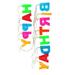 LED birthday lamp decor 1PC 13M Long LED Letter Lamp String Birthday Party Decorative Lamp Creative English Letters String Lamp for Birthday Party Decor Without Battery Assorted Color