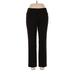 Roz & Ali Dress Pants - High Rise: Black Bottoms - Women's Size 10