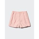 Women's Linen Cotton Shorts | Pink | XS | UNIQLO US