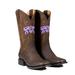 Men's Brown TCU Horned Frogs Western Boots