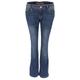 Buena Vista Jeans "Malibu-Zip Bootcut Stretch" Damen blue denim, Gr. S, Baumwolle, Hose