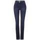 Cecil Slim Fit Jeans Damen dark blue wash, Gr. 28-30, Baumwolle, Weiblich