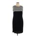 SL Fashions Casual Dress - Sheath: Gray Marled Dresses - Women's Size 14