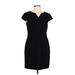 The Limited Casual Dress - Sheath: Black Solid Dresses - Women's Size 10 Petite