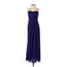 ABS Allen Schwartz Cocktail Dress - Formal: Blue Dresses - Women's Size 2