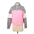 Reflex Pullover Hoodie: Pink Marled Tops - Women's Size Small