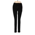 Old Navy Jeggings - Mid/Reg Rise: Black Bottoms - Women's Size 6 - Indigo Wash