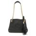 Gucci Bags | Gucci Shoulder Bag Soho Chain Tote Black Leather Interlocking G Tassel 24 | Color: Black/Brown | Size: Os