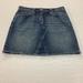 J. Crew Skirts | J. Crew Denim Mini Skirt Size 27 | Color: Blue | Size: 27