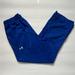 Under Armour Pants | Mens Under Armour Windbreaker Workout Tracksuit Pants Sportswear Blue/White Xl | Color: Blue/White | Size: Xl