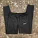 Nike Pants & Jumpsuits | Cropped Nike Dri Fit Athletic Cropped Leggings Women’s Large | Color: Gray | Size: L