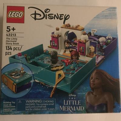 Disney Toys | New Official Lego Disney The Little Mermaid Story Book Set #43213 - 134 Pieces | Color: Blue | Size: 134 Pieces