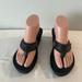 Coach Shoes | Coach Women Sandals Wedge | Color: Black | Size: 6.5