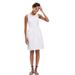 Madewell Dresses | Madewell Dress Womens White Afternoon Fringe Mini Sleeveless Dress, Size S | Color: White | Size: S