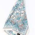 Free People Accessories | Free People Paisley Trellis Print Bandana | Color: Blue/White | Size: Os