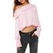 Free People Tops | Free People Jenna One Shoulder Satin Top | Color: Pink/Purple | Size: L