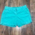 J. Crew Shorts | Classic J. Crew Chino Shorts With 4" Inseam In A Beautiful Teal Color. Size 4 | Color: Red | Size: 4