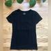 J. Crew Tops | J. Crew Studio Tee Short Sleeve T-Shirt Black Xxs | Color: Black | Size: Xxs