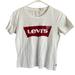 Levi's Tops | Levi’s T-Shirt | Color: Red/White | Size: Xs