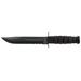 KA-BAR Knives Original Full Size USA Fixed Blade Tactical Knives Combo Edge Kraton Handle Blk Lther Sheath KB1212