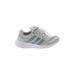 Adidas Sneakers: Gray Print Shoes - Women's Size 6 - Almond Toe