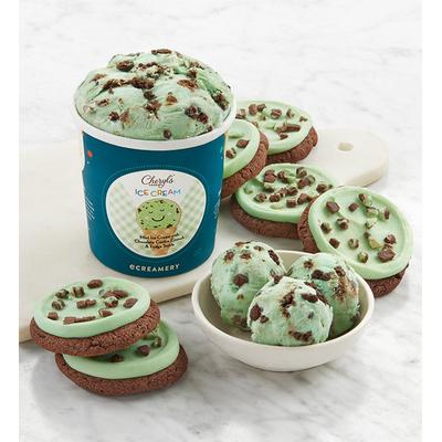 Mint Cookie Crunch Ice Cream And Cookies by Cheryl...