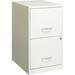 Lorell Soho 2-Drawer File Cabinet Metal/Steel in White | 24.5 H x 14.3 W x 18 D in | Wayfair VF218AAWE