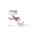 Tahari Wedges: White Shoes - Women's Size 6 - Open Toe