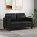 Latitude Run® Adeesa 54.3" Upholstered Loveseat Polyester in Black | 31.5" H x 62.2" W x 30.3"D | Wayfair F8F6FDC9A9154920BC80B13F14E1C357