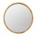 Foundry Select Ticia Wood+Glass Round Wall Mirror | 27.6 H x 27.6 W x 2 D in | Wayfair A43E42B6A20E41DE9C6216C23F4CEE80