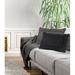 Dakota Fields Rectangular_Ox Bay Bordered Cotton Pillow Cover Cotton in Black | 16 H x 24 W x 3 D in | Wayfair 8CF2403D52D94DA2B99738671F008B23