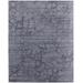 Archor Industrial Abstract, Gray/Blue, 5' x 8' Area Rug - Feizy WTNR8892NVY000E10