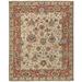 "Irie Vintage Oriental, Ivory/Red/Blue, 3'-6"" x 5'-6"" Area Rug - Feizy 982R6805BGERSTC50"