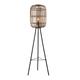 Lampadaire Bois en Bois Marron