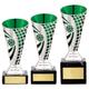 Trophy superstore defender silver and green football trophy - multiple sizes available - free engraving