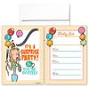 Stonehouse Collection - Surprise Party Invitations - 25 Surprise Birthday Invites with Envelopes - Kids & Adult Surprise Party