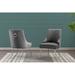 Best Quality Furniture Velvet Upholstered Side Chairs (SET OF 2)