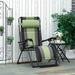 Patio XL Oversize Zero Gravity Recliner,Folding Padded Lounger Chair with Adjustable Backrest,Cup Holder,and Headrest