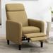 Home Theater Seating Recliner Chair for Living Room Bedroom, PU Leather Recliner Sofa Chair Modern Club Reading Chair Armchair